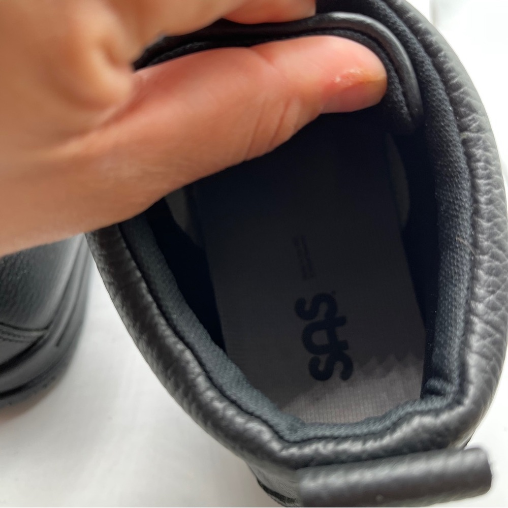 SAS Black Ankle Boots - Picture 11 of 14